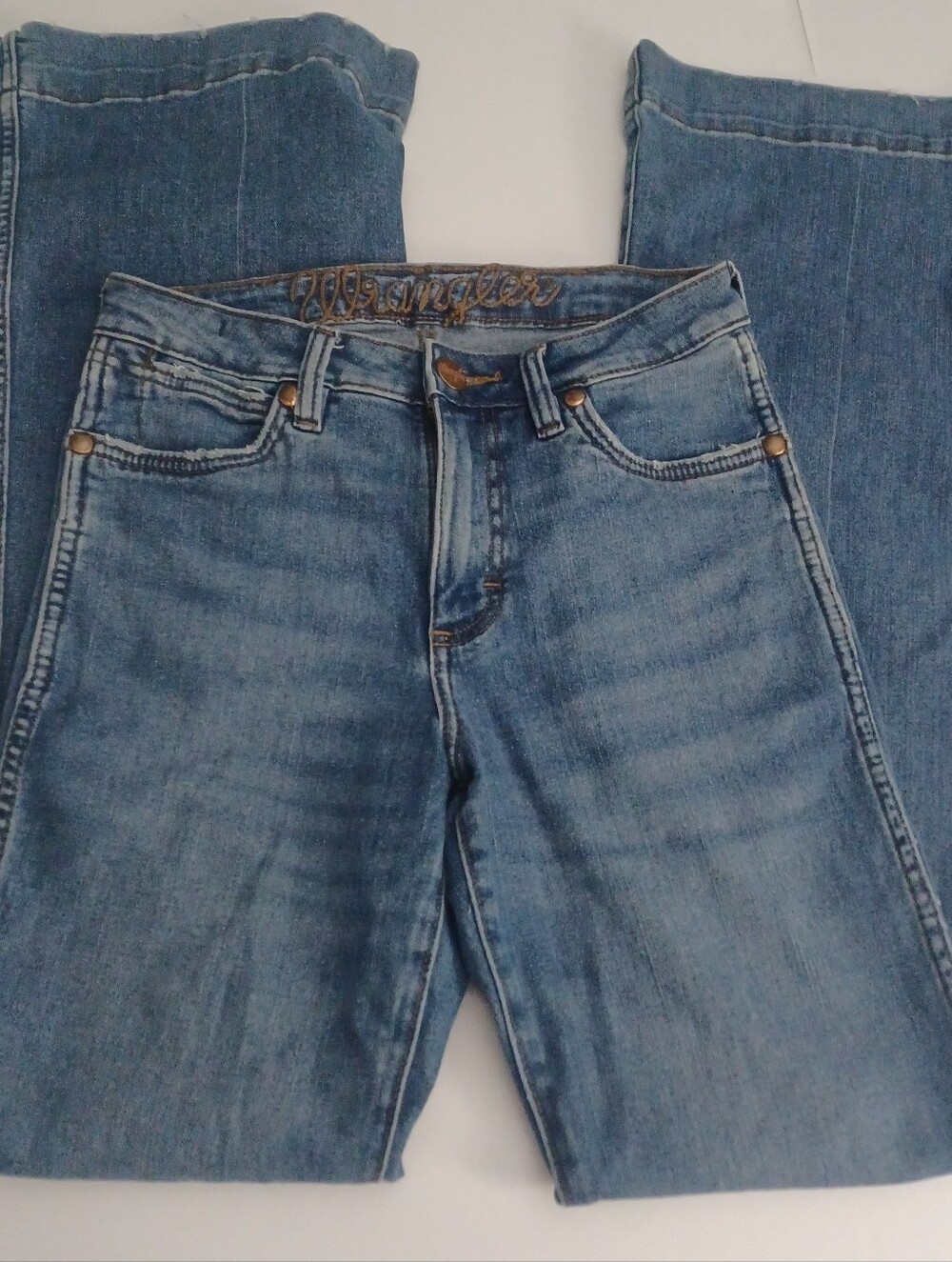 Wrangler High-rise Bootcut Jeans Sz 27 Tall